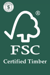 FSC® Certified Timber FSC® Certified Timber badge