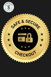 Safe & Secure Checkout Safe & Secure Checkout badge